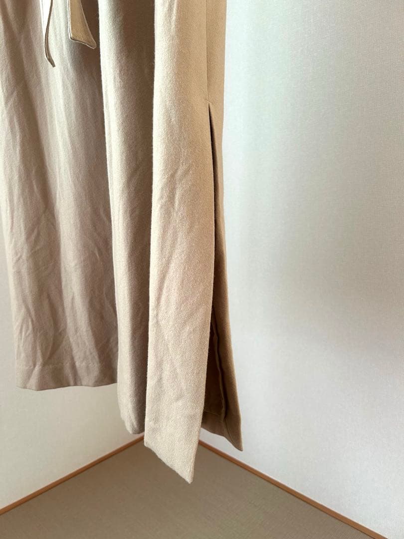 AURALEE オーラリー　フランネルウールワンピース　ジレ