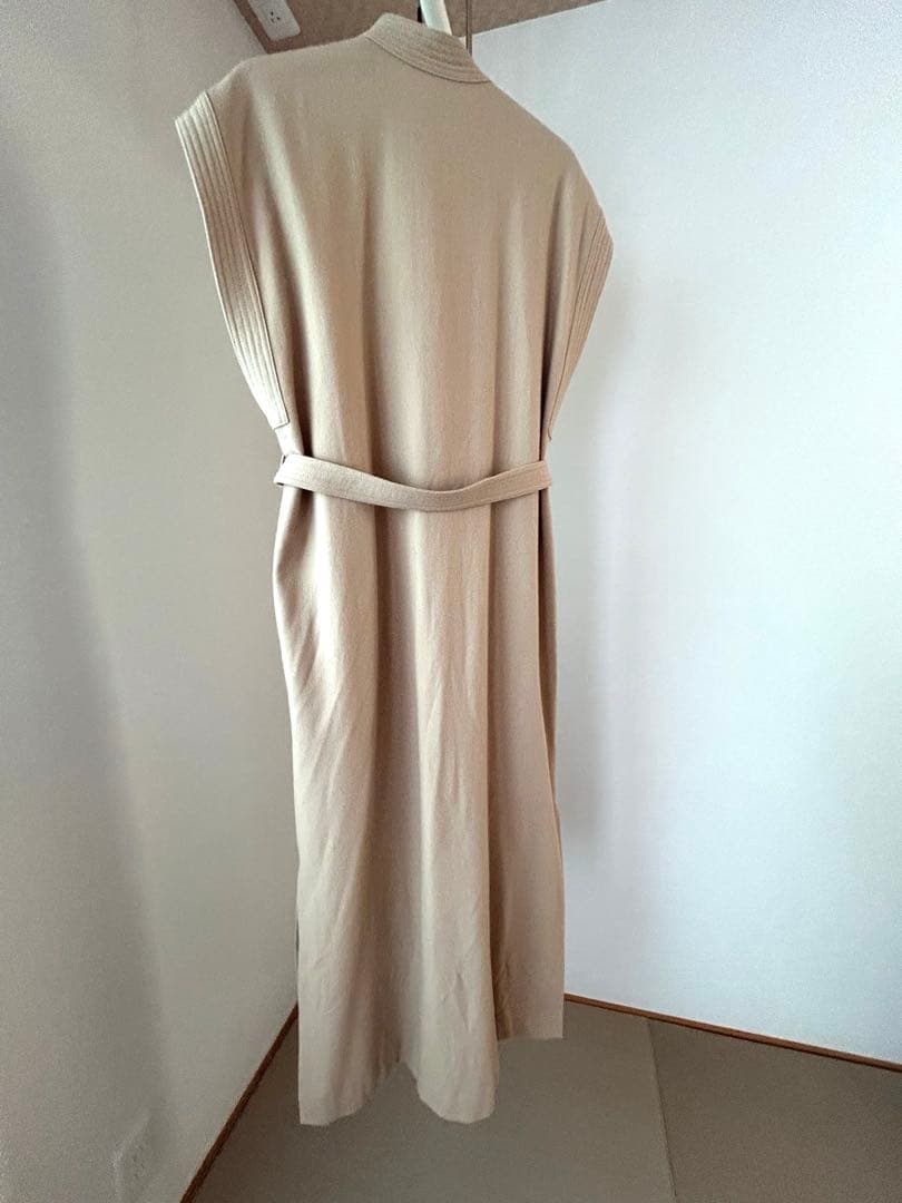 AURALEE オーラリー　フランネルウールワンピース　ジレ