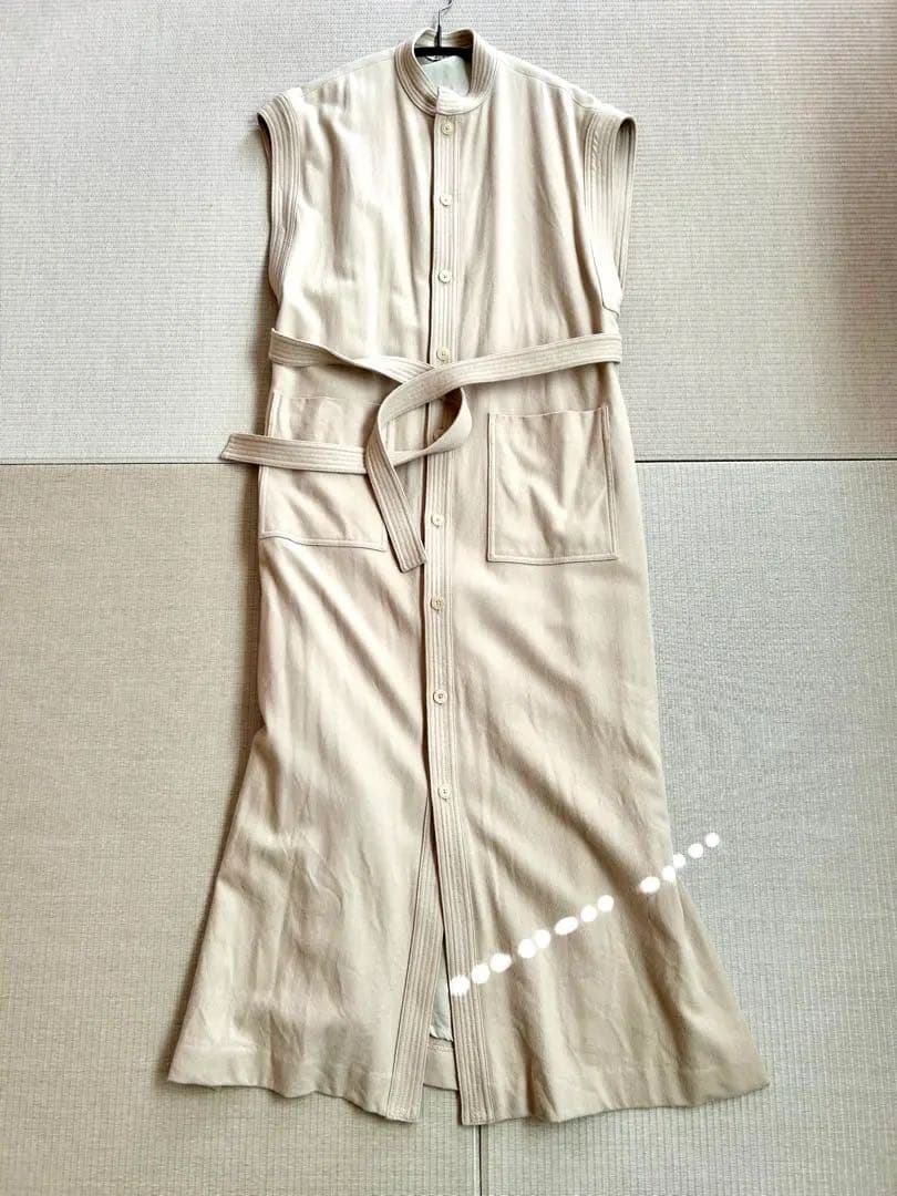 AURALEE オーラリー　フランネルウールワンピース　ジレ