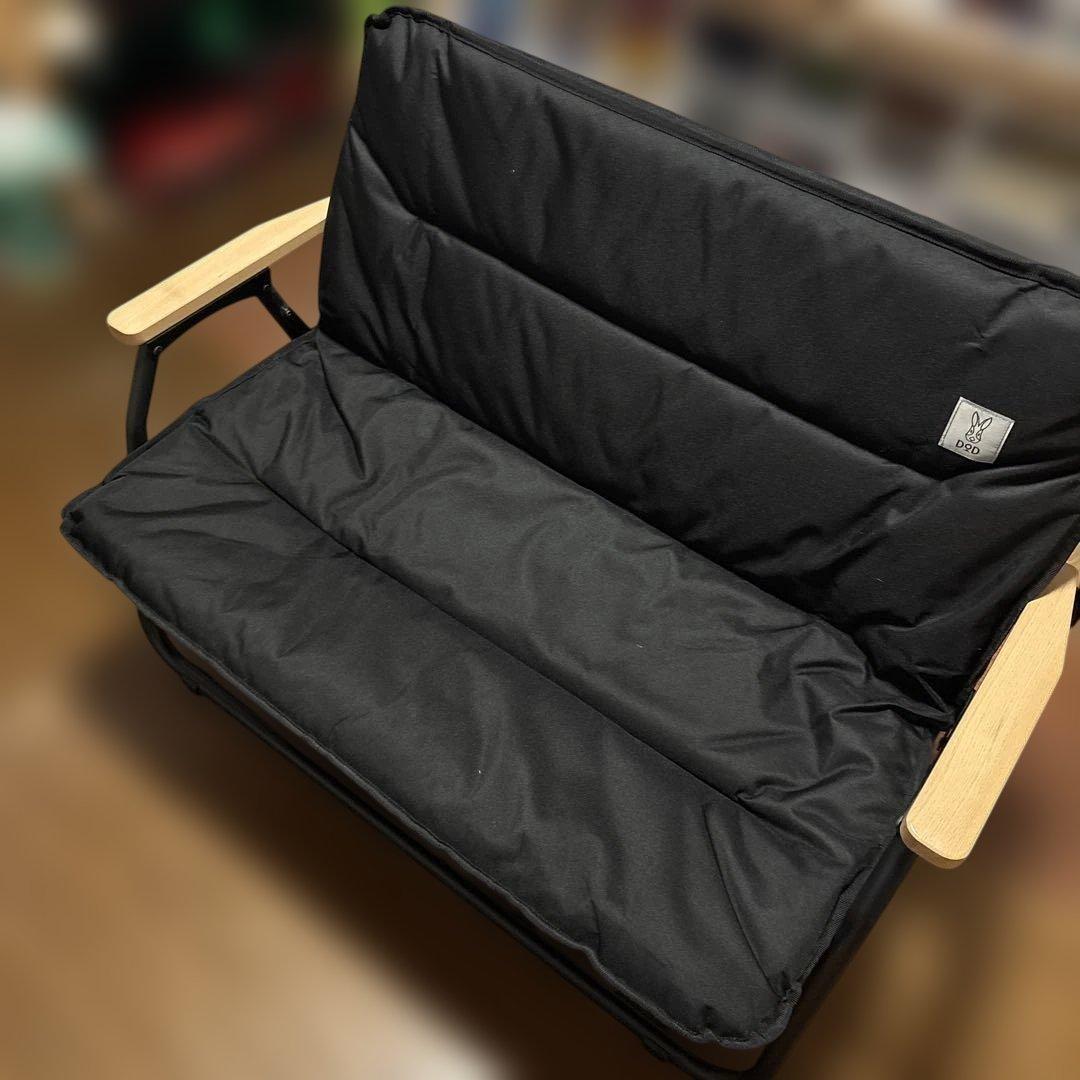 DOD(ディーオーディー) グッドラックソファ ブラック