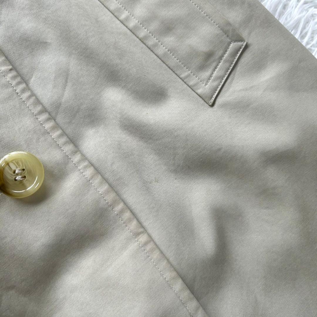 バーバリー　トレンチコート　ロング丈　ノバチェック ベルト付き　ベージュ　M