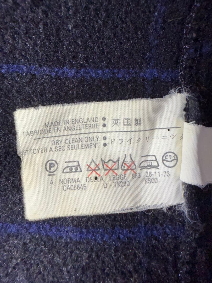 英国製　グローバーオール　GLOVERALL　ダッフルコート　US38　ブラック