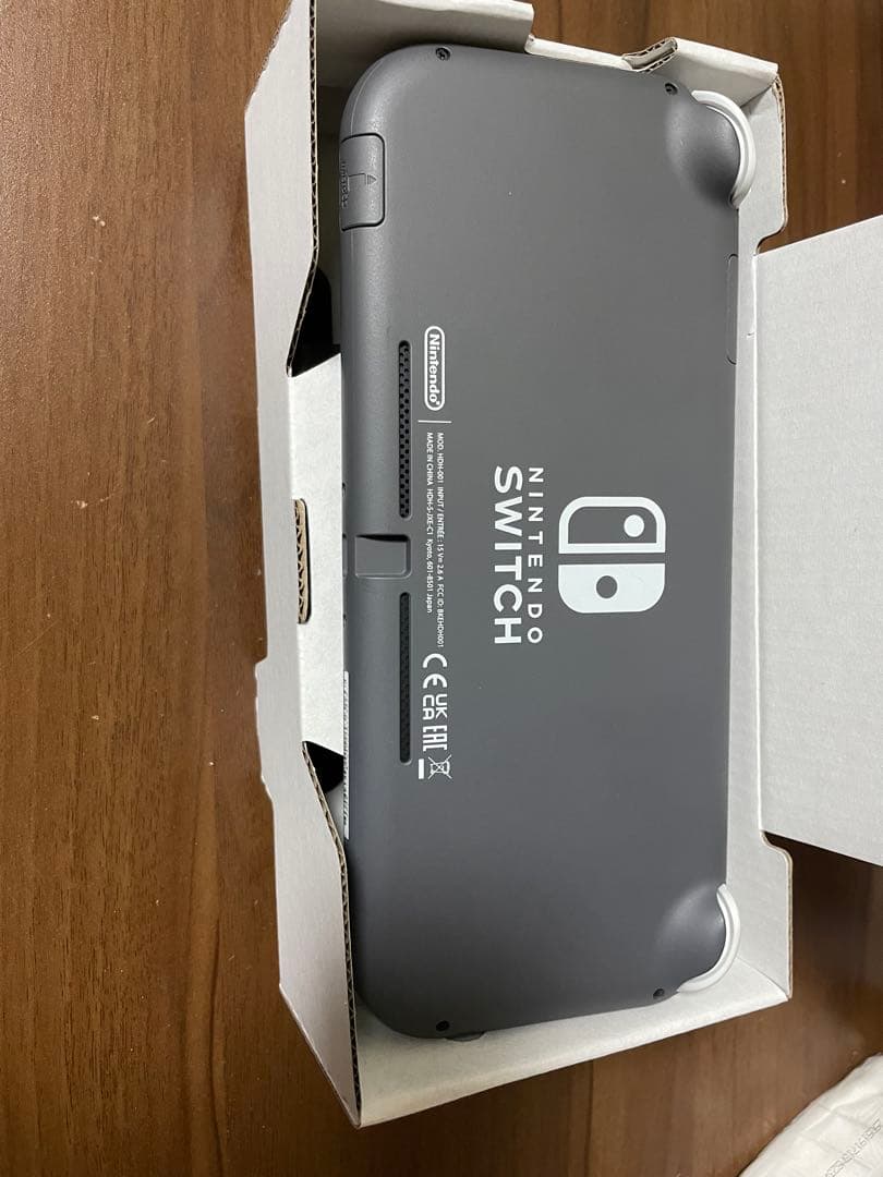 Nintendo Switch Lite グレー 本体　充電器あり