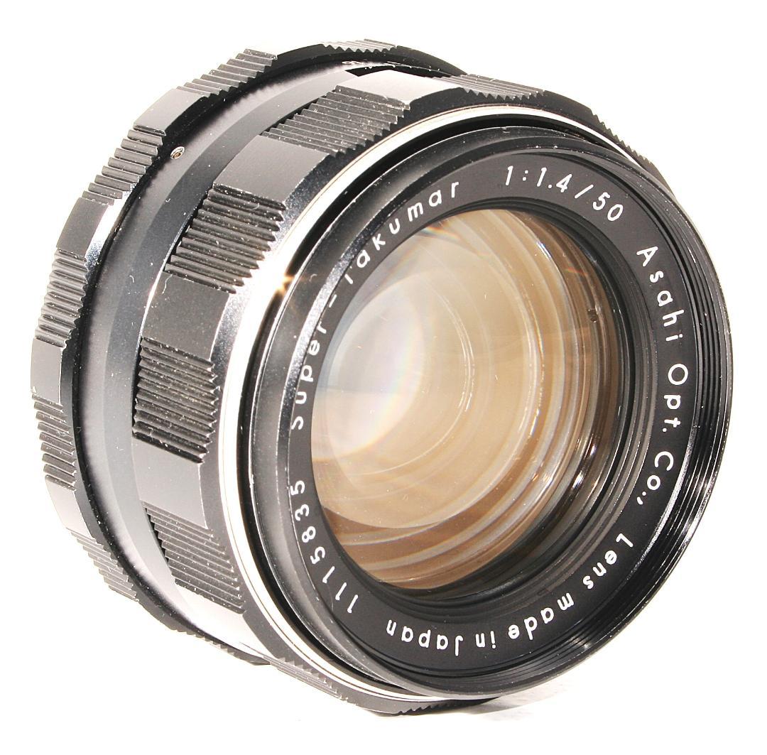 【良品】Super-TAKUMAR 50mm F1.4 希少な8枚玉 M42
