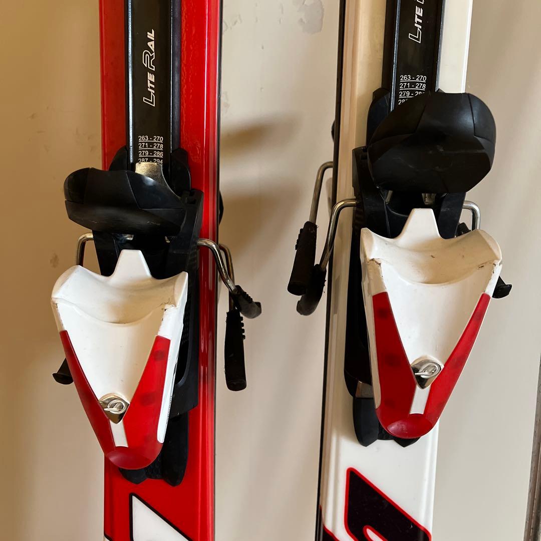 スキー板　スキー靴　ストック　6点セット