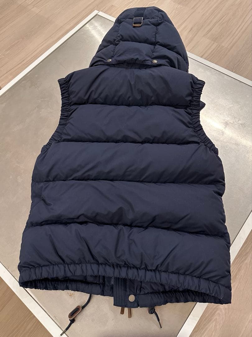 ラルフローレン　ネイビー フード付き ダウンベスト