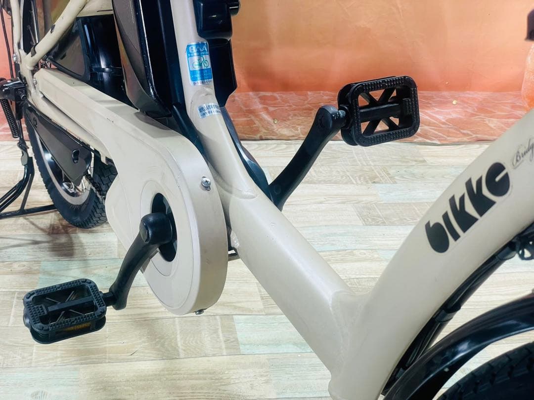 超人気！BIKKEビッケ13AH！⭐️子供乗せ電動アシスト自転車Y3256