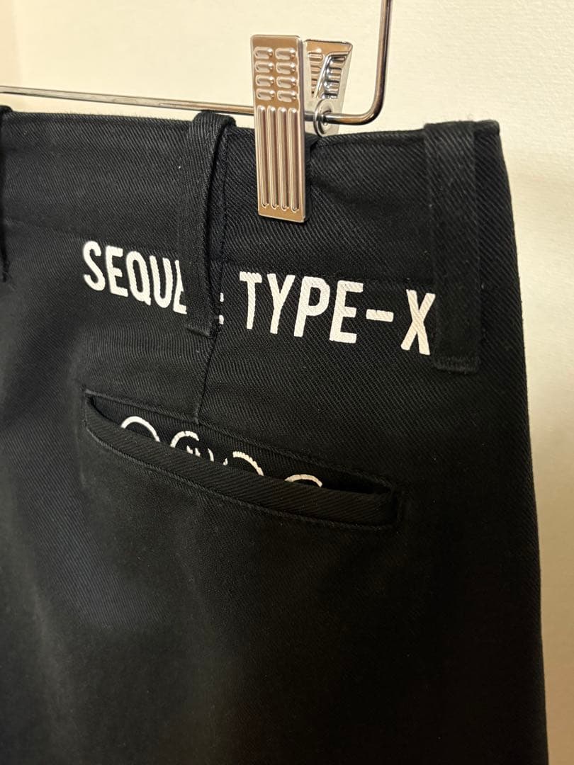 SEQUEL シークエル TYPE-XF チノパン 黒 s