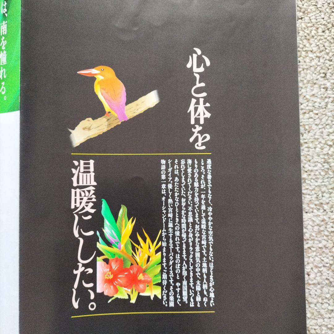 超貴重、レア、キズ無し宮崎シーガイアグランドオープン時の チラシ、パンフレット