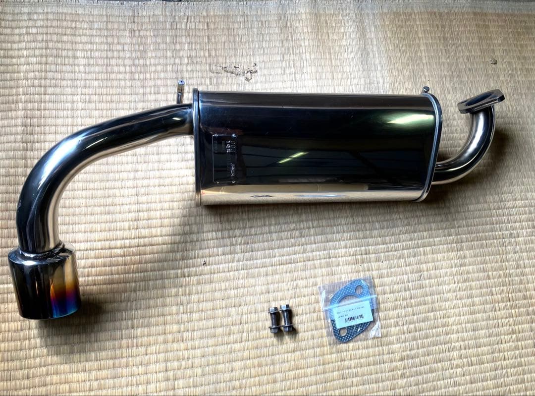 JB64 ジムニー　ハイパーマフラー　津田レーシング(リヤマフラー)