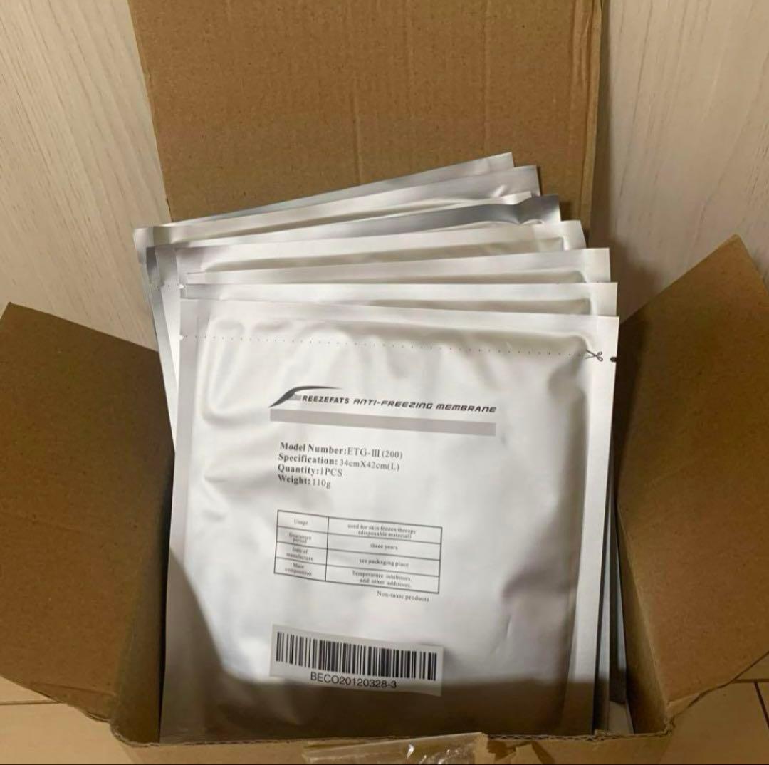 脂肪冷却保護シート　クライオミュークルスカ他