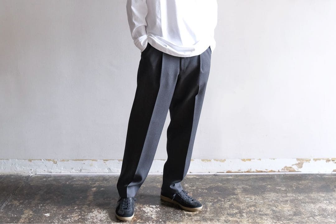 THE RERACS 2021SS スラックス イージーパンツ サイズ48