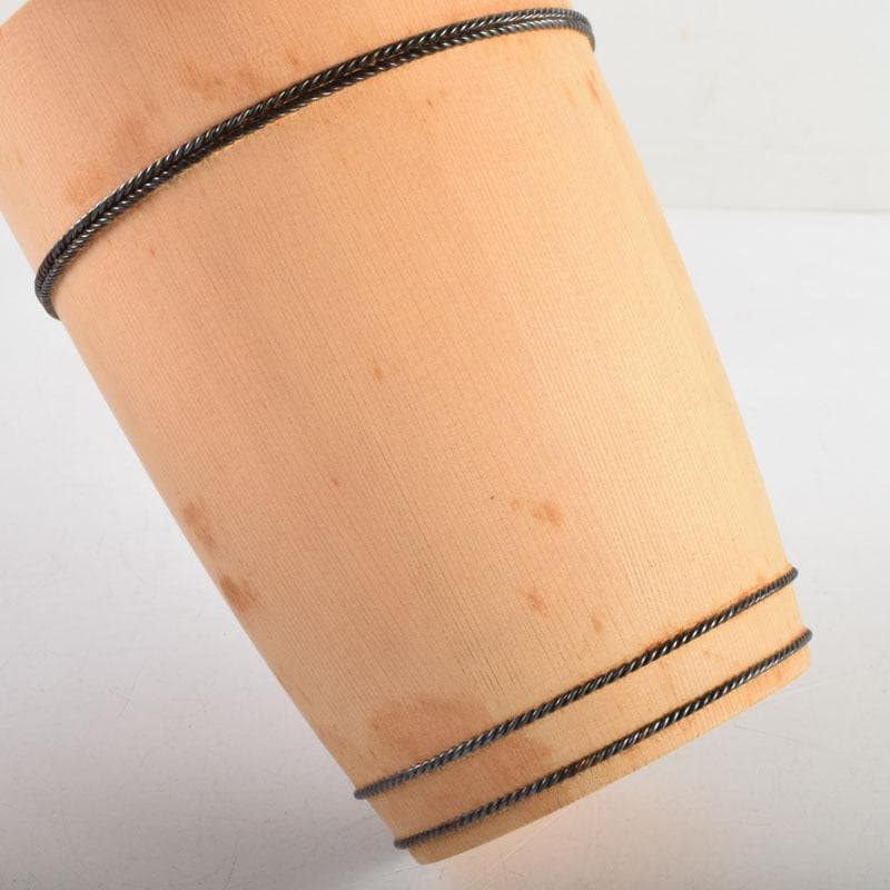 茶道具　京都　たる源　手桶型　花器　共箱　V　8938A