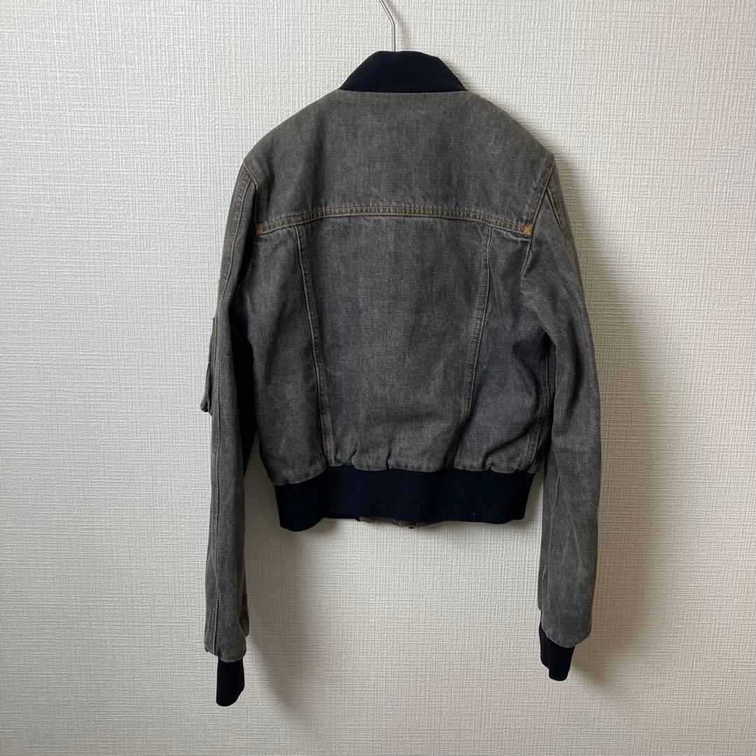 663 DOLCE&GABBANA デニムジャケット ブルゾン MA-1 40