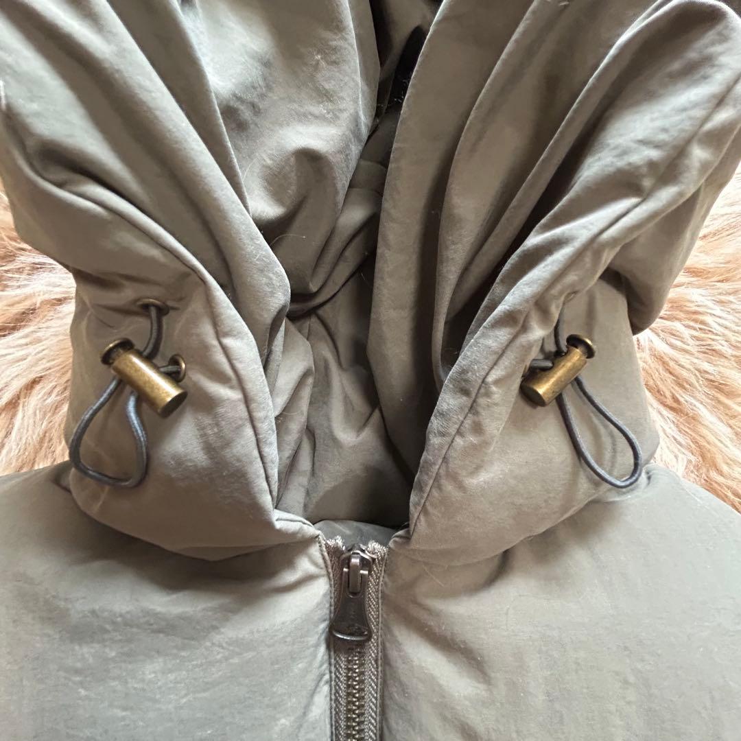 plage プラージュ　HAKUU ダウンベスト　カーキ　size 2