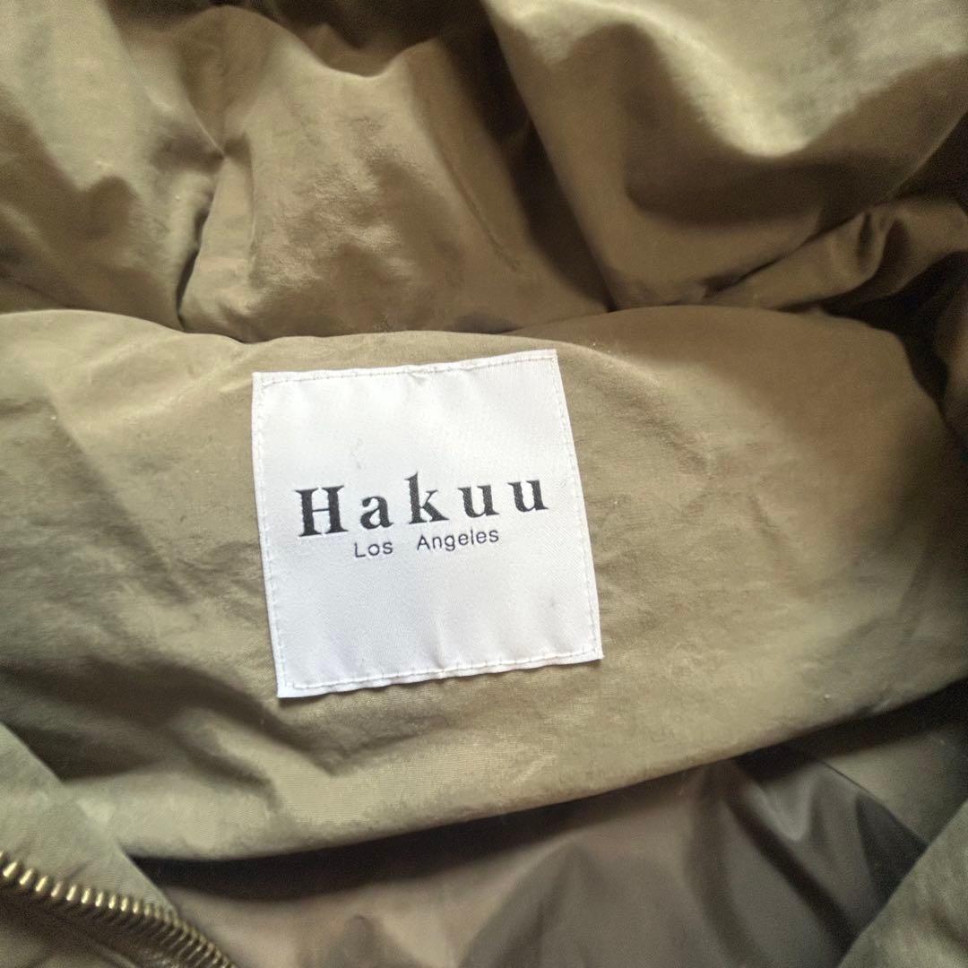 plage プラージュ　HAKUU ダウンベスト　カーキ　size 2