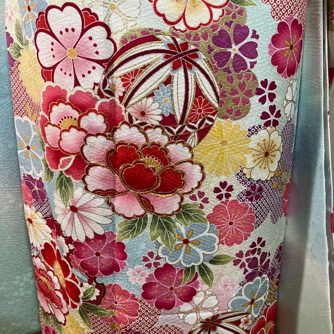 振袖　6点フルセット　成人式　結婚式　身丈159 裄69 美品