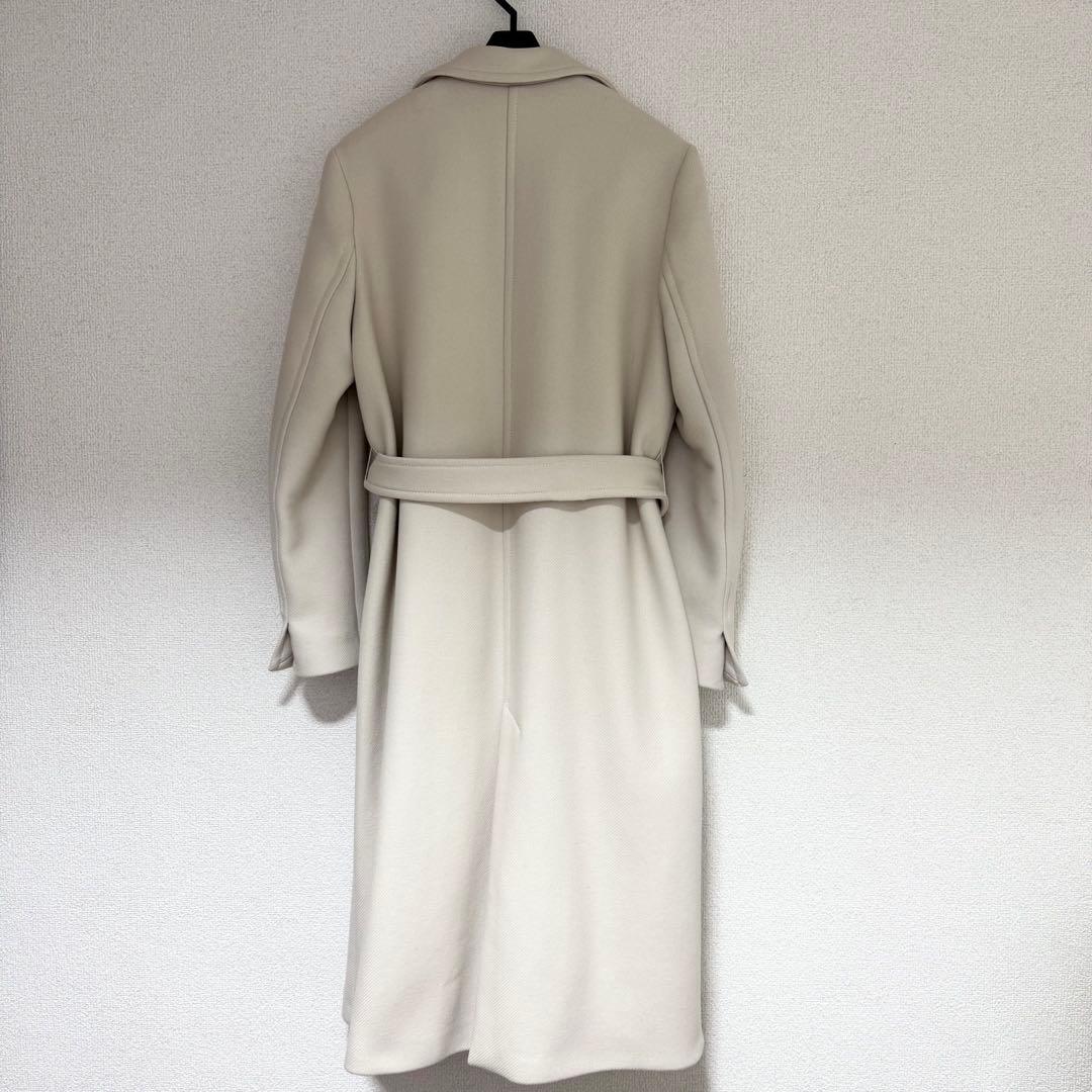 ZARA MANTECO ベルト付きウール混コート