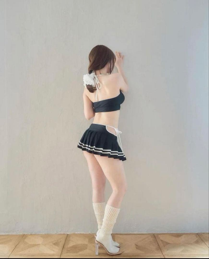 水着・ラッシュガード Andmary Coco pleats swimwear Black F