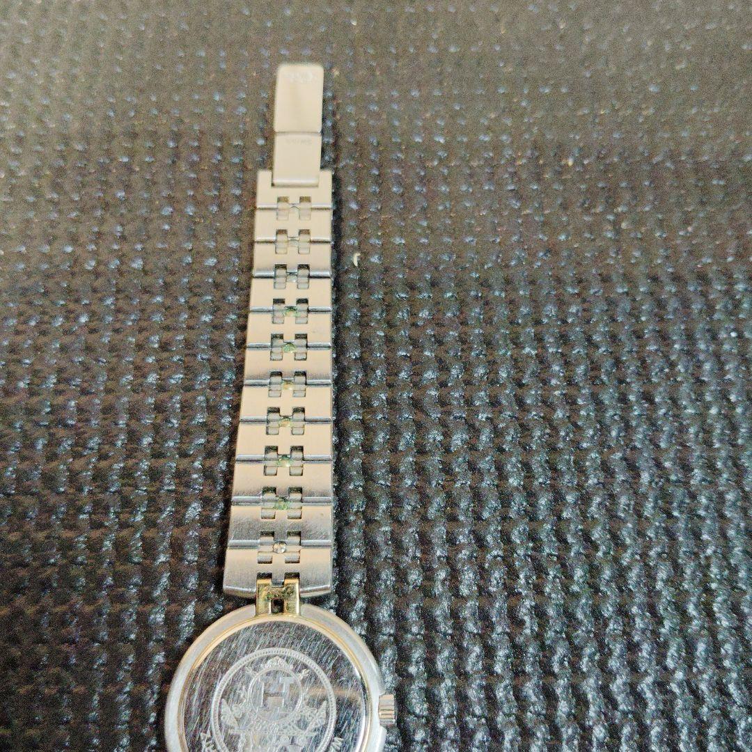 HERMES 電池交換済 シルバー/ゴールド　プロフィール