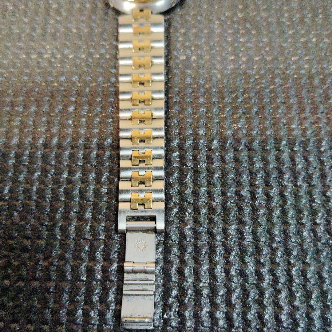 HERMES 電池交換済 シルバー/ゴールド　プロフィール