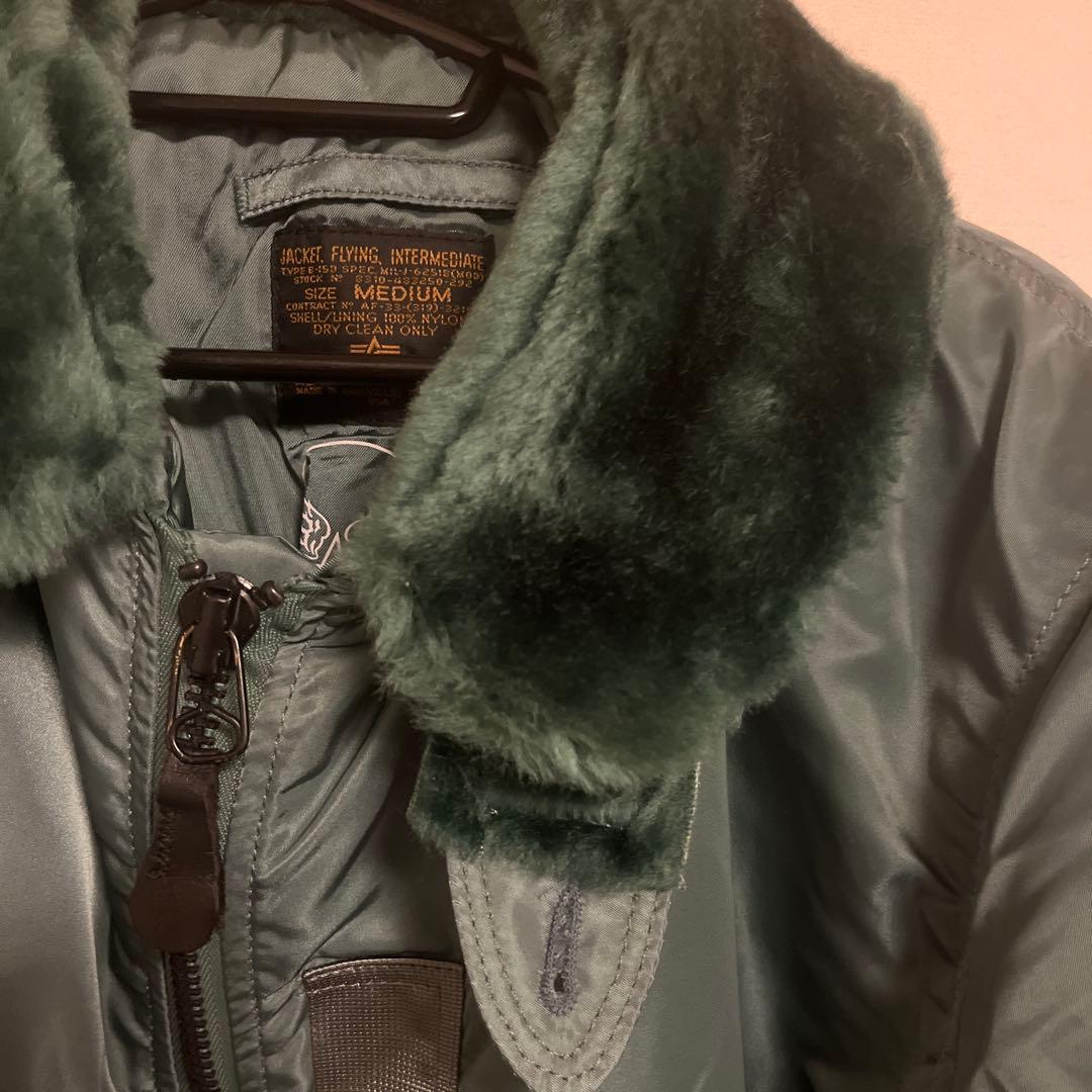 Alpha アルファ 米空軍 B-15D フライトジャケット