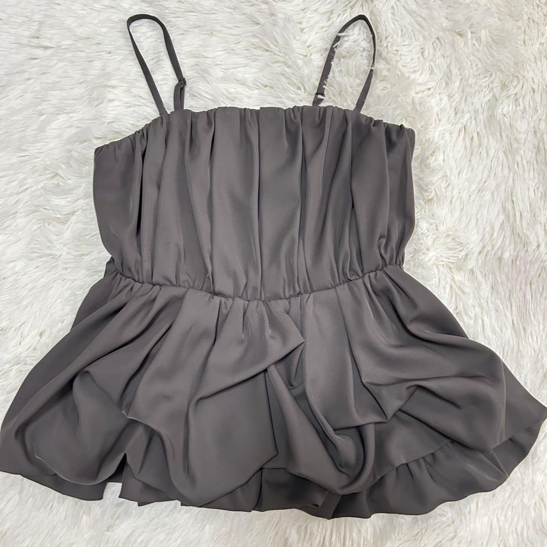 パンツドレス Baloom cami set up et.UNiVER グレー