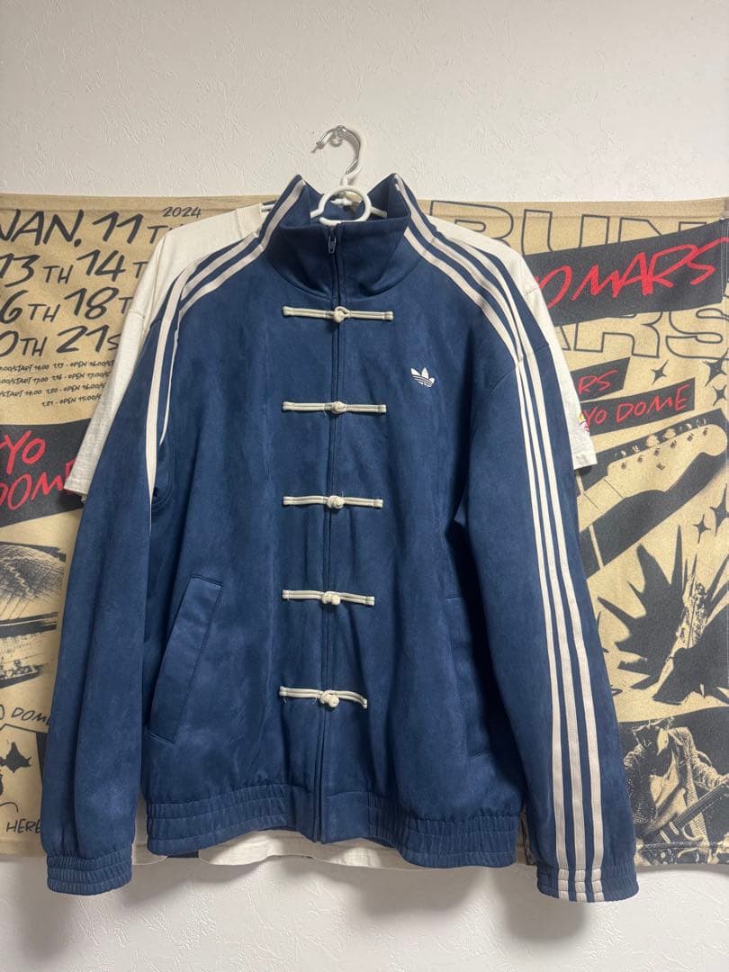 adidas アディダス 中国限定 蛇年 トラックジャケット ブルーSサイズ