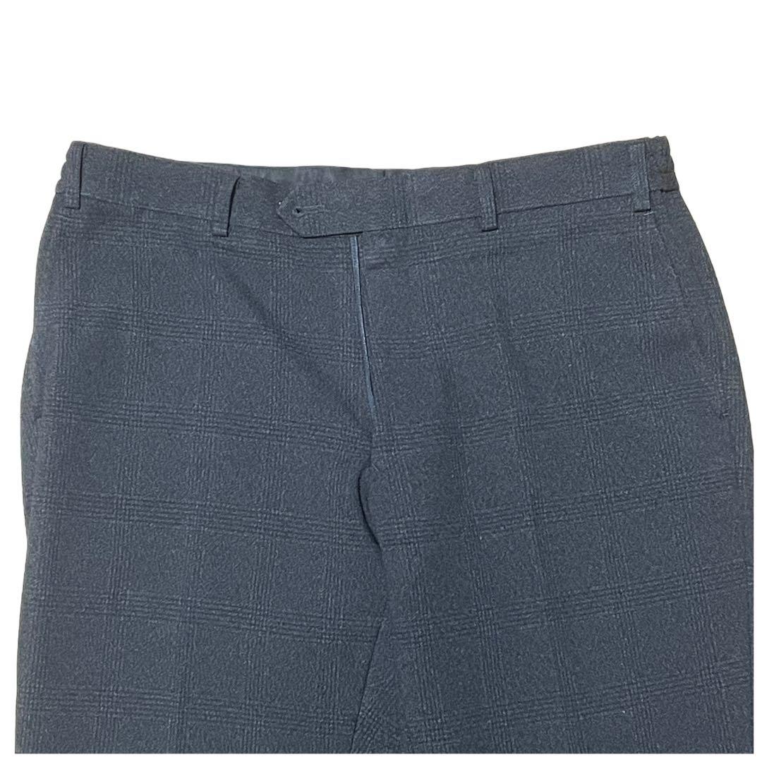 【美品】スーツセレクト スーツ グレー スリーピース A7 チェック柄