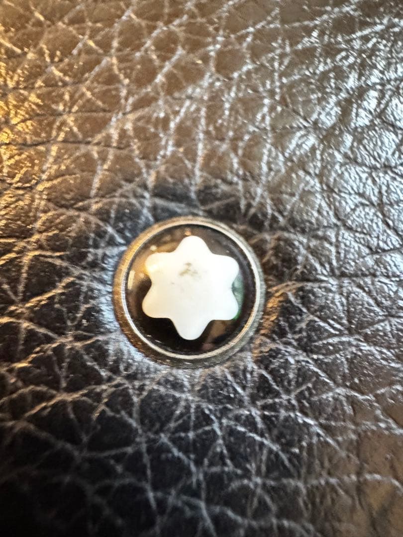 Montblanc ブラック レザー 財布　トラベル　ペン差し付き　証明書有り