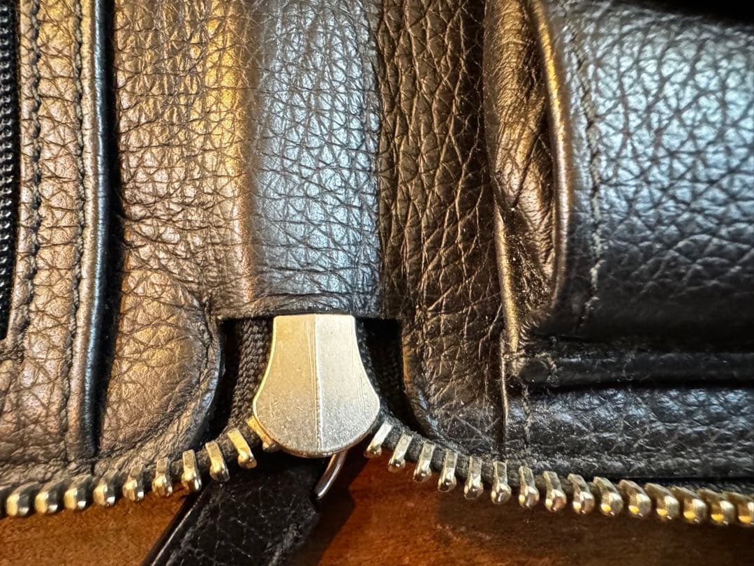 Montblanc ブラック レザー 財布　トラベル　ペン差し付き　証明書有り