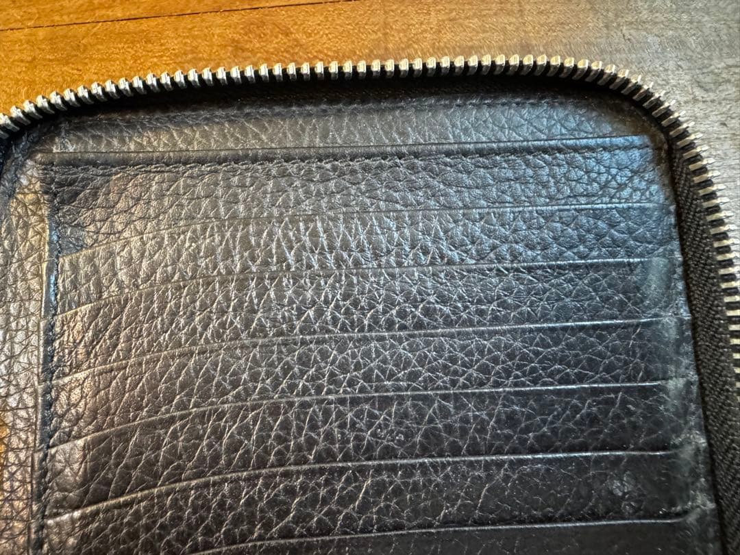 Montblanc ブラック レザー 財布　トラベル　ペン差し付き　証明書有り