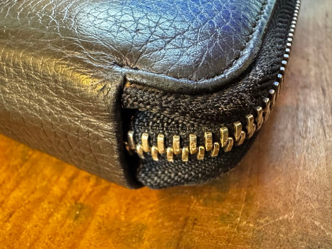 Montblanc ブラック レザー 財布　トラベル　ペン差し付き　証明書有り