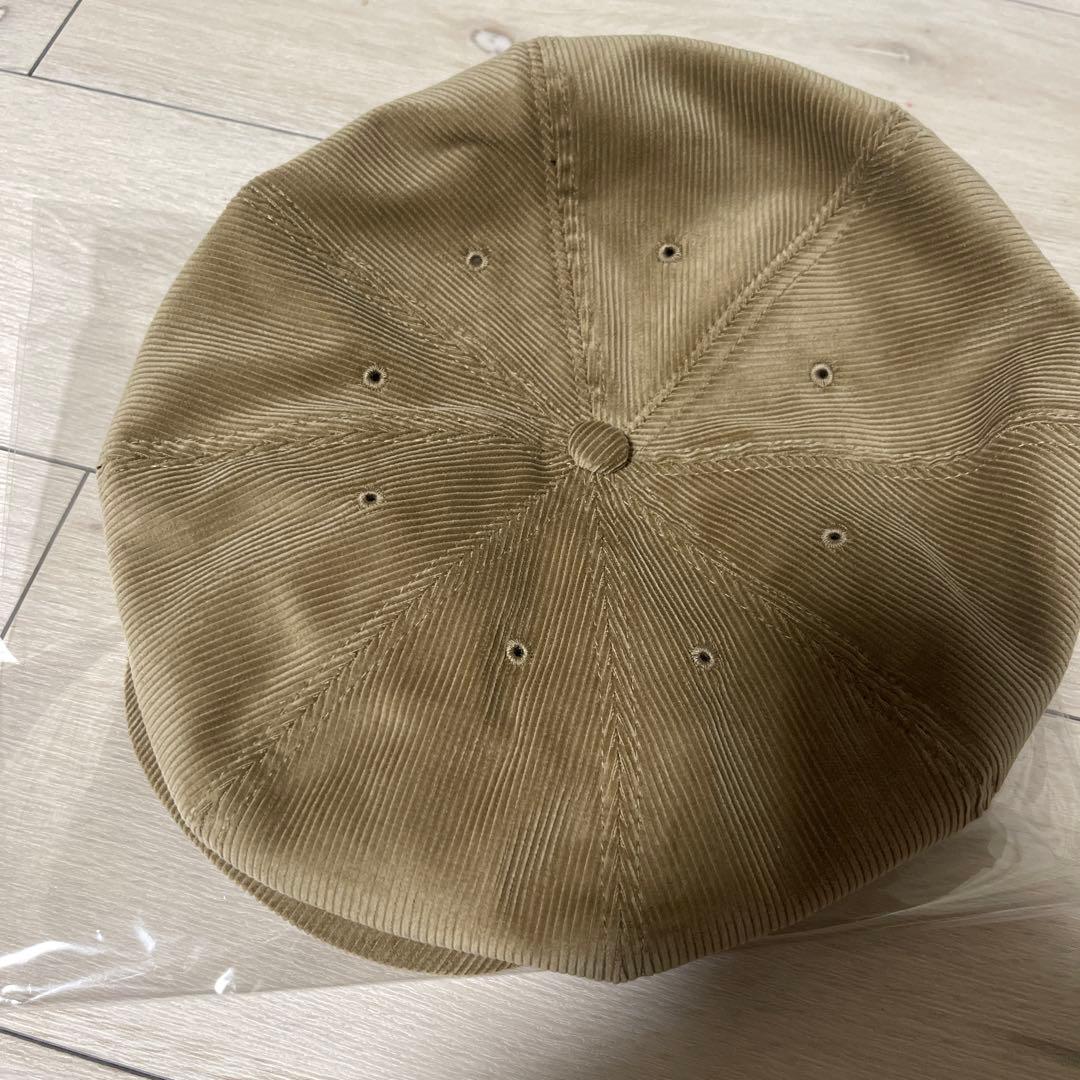 HWDOGキャップ　エイチダブリュードッグ コーデュロイハンチング　キャスケット