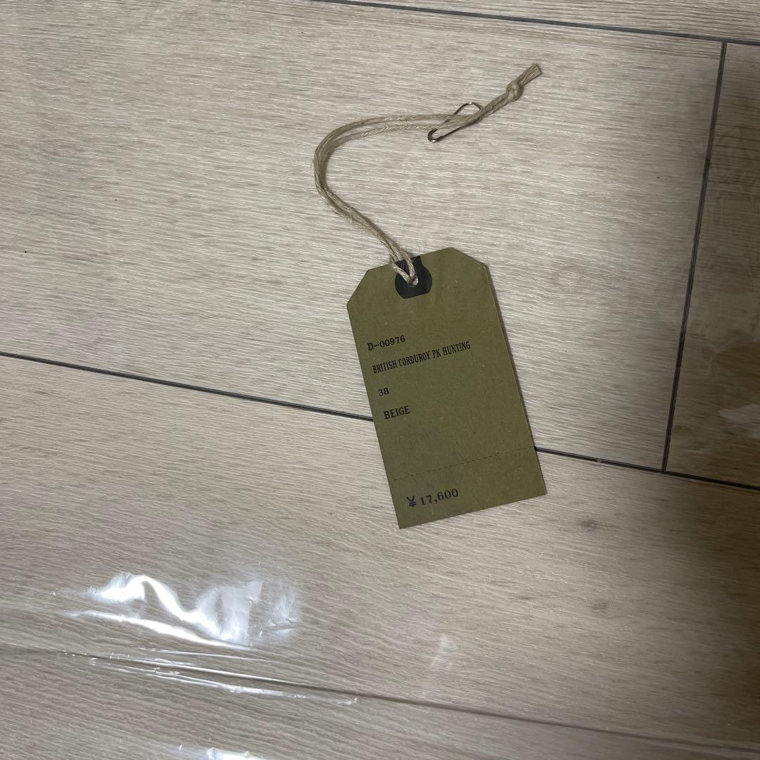 HWDOGキャップ　エイチダブリュードッグ コーデュロイハンチング　キャスケット