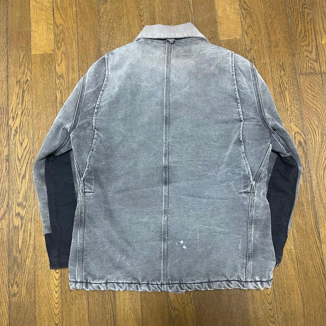 陽*長様 carhartt トラディショナルコート　ブラック　フェード　ボロ　リ