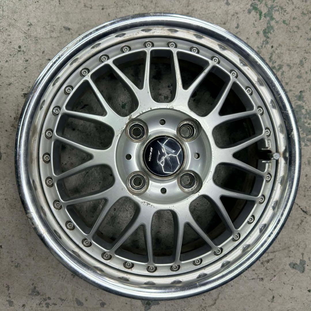 虎*様 WORK ワーク VS XX 14インチ 5J +45 PCD100 4