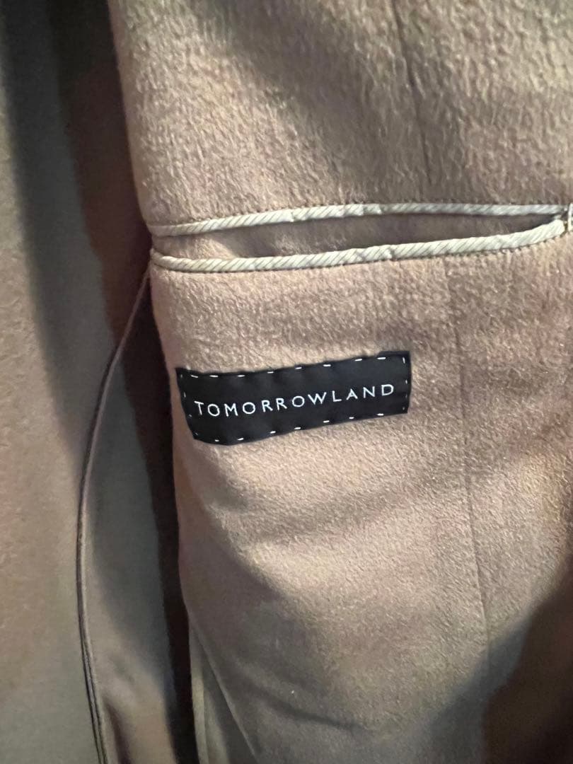 16日まで安くします！TOMORROWLANDロロピアーナカシミヤ混キャメル