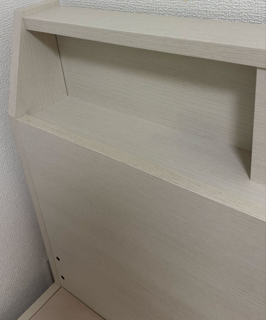 セミダブル ベッドフレーム+マットレス ( アザン3 浅型 / WW) ニトリ