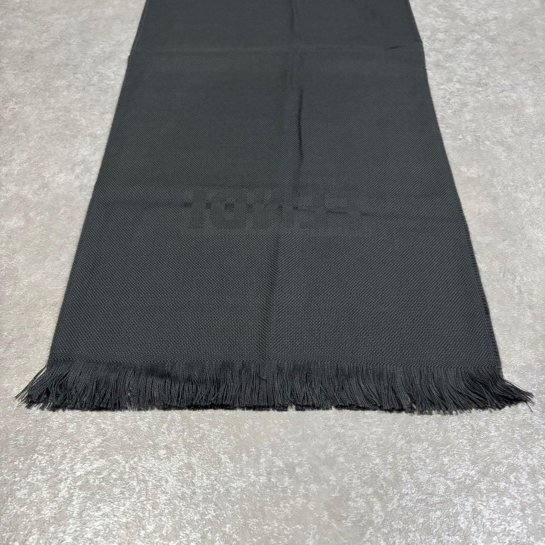 FENDI マフラー グレー ウール