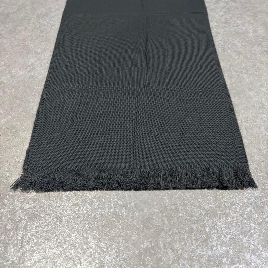 FENDI マフラー グレー ウール