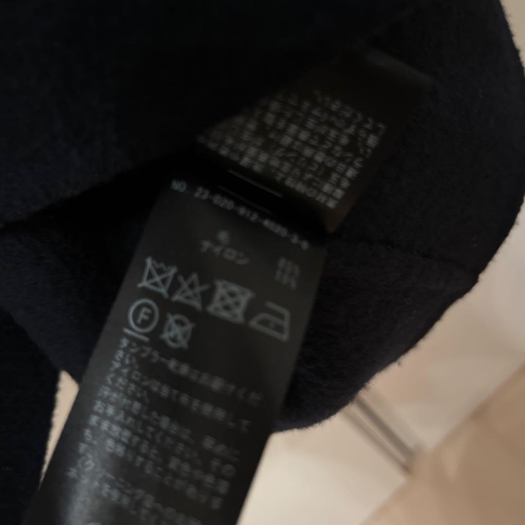 SLOBE IENAスタンドカラーダブルフェイスポンチョ