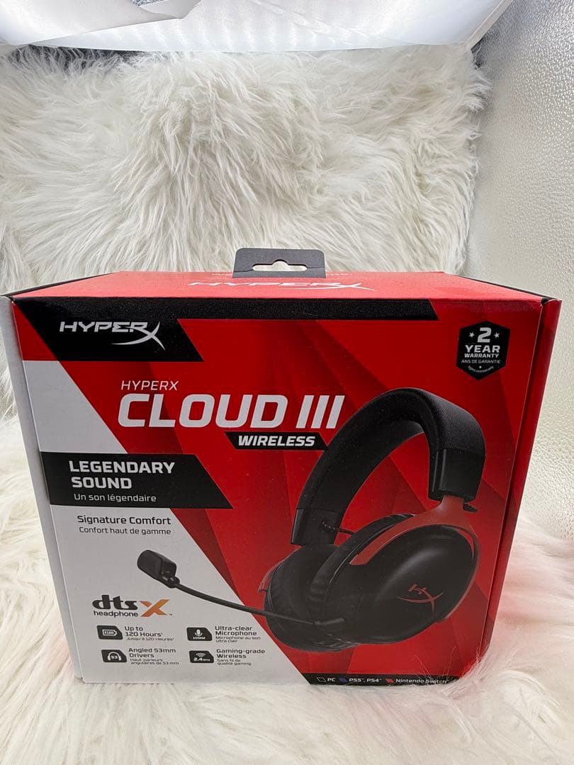 『極美品』HYPERX CLOUDIII WIRELESS