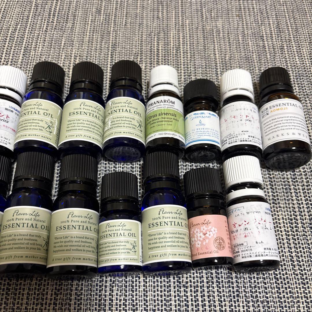 ア*ラ様 エッセンシャルオイル　８０本セット　精油ボックス付き