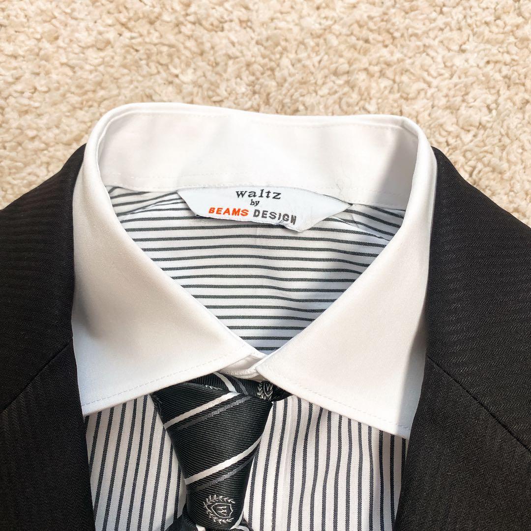 【美品】waltz by BEAMS DESIGN スーツ ブラック 160