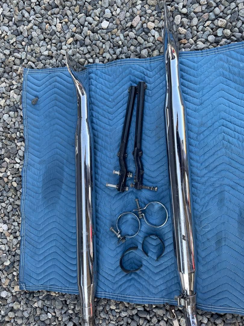 ハーレー　ショベル　マフラー　FLH チョロスタイル