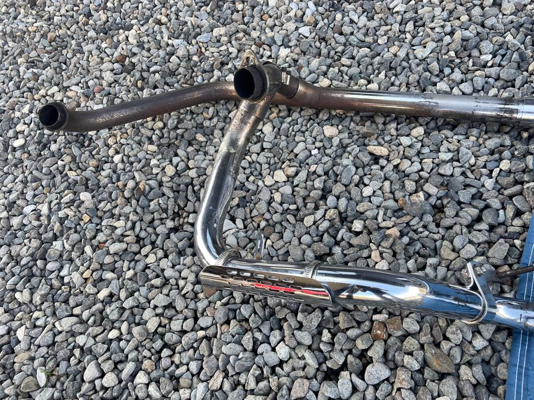 ハーレー　ショベル　マフラー　FLH チョロスタイル