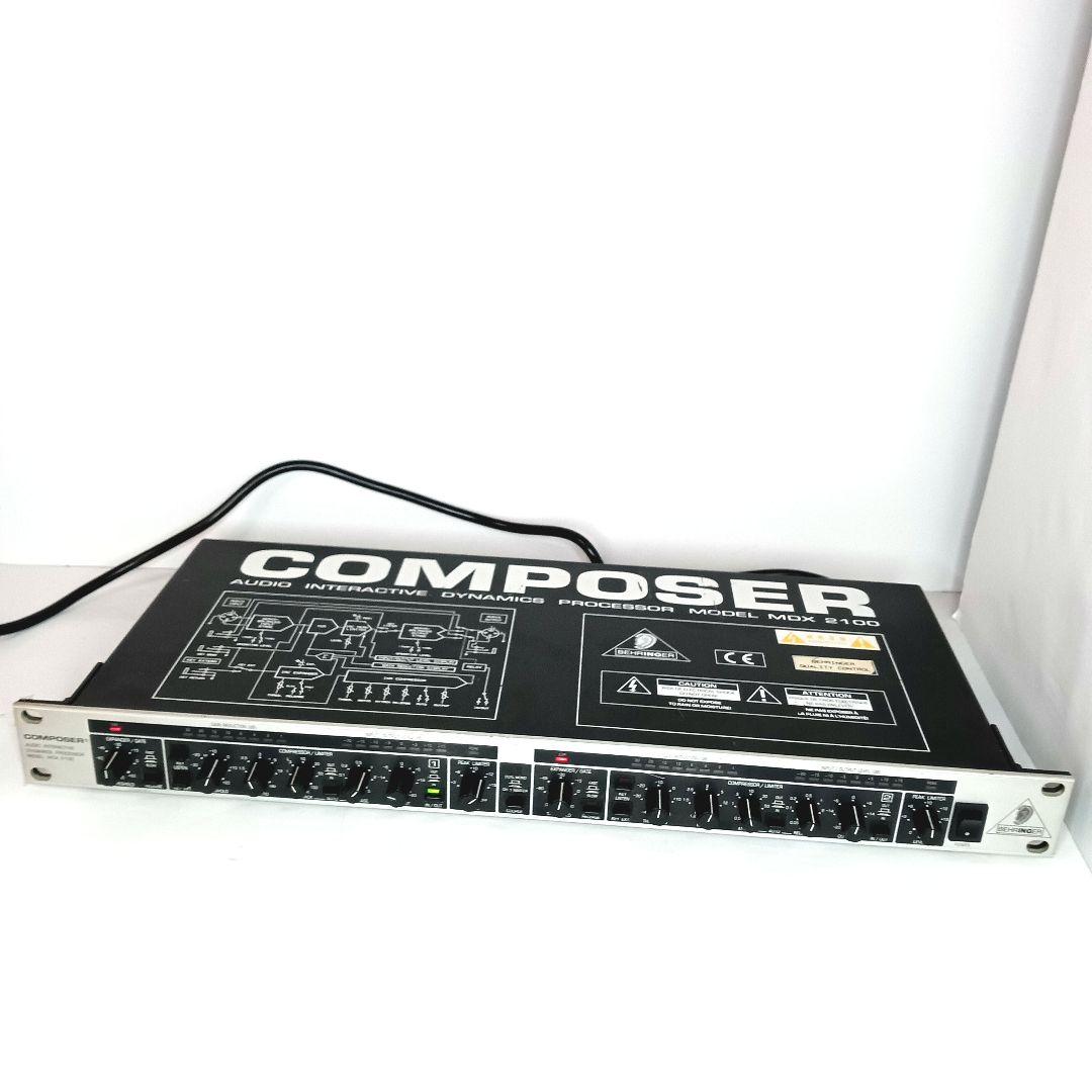 動作品 BEHRINGER ベリンガー MDX2100 コンプレッサー