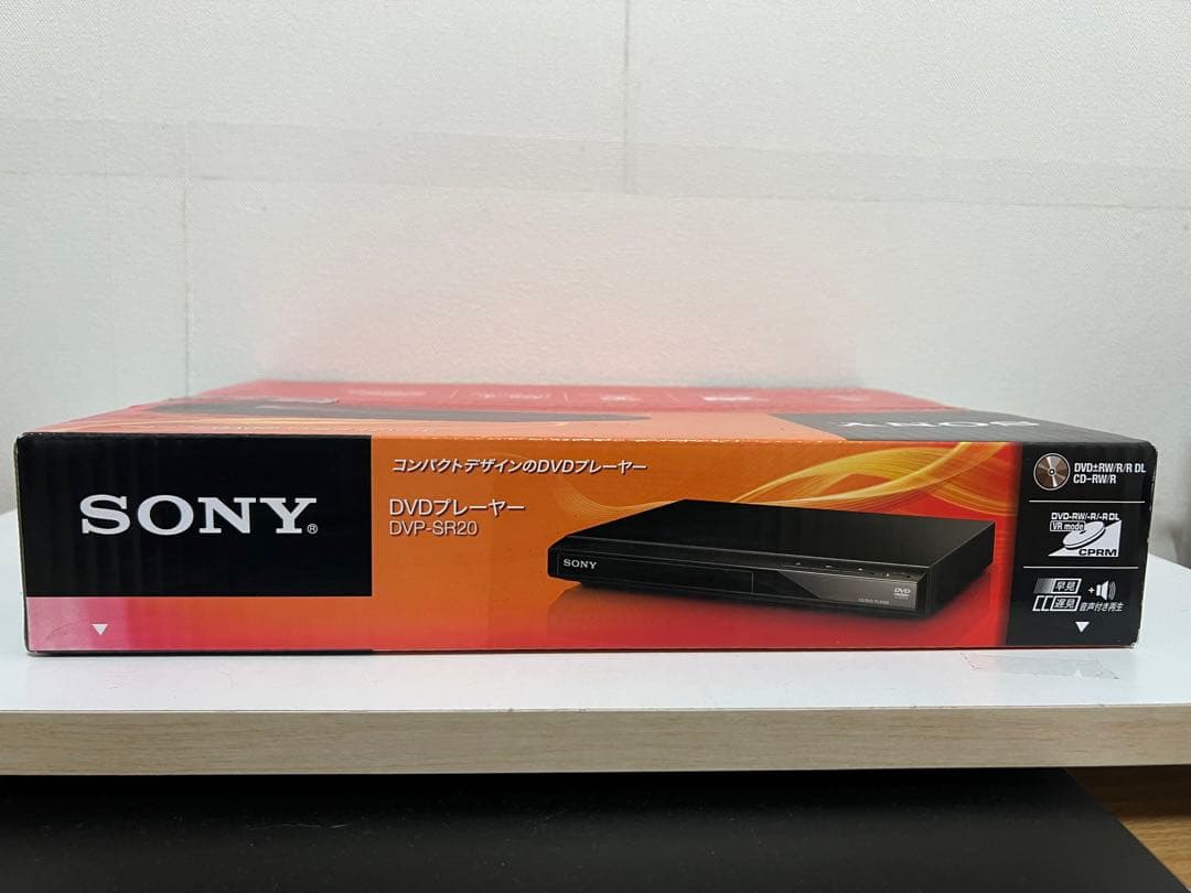 未開封　新品未使用　SONY DVDプレーヤー DVP-SR20