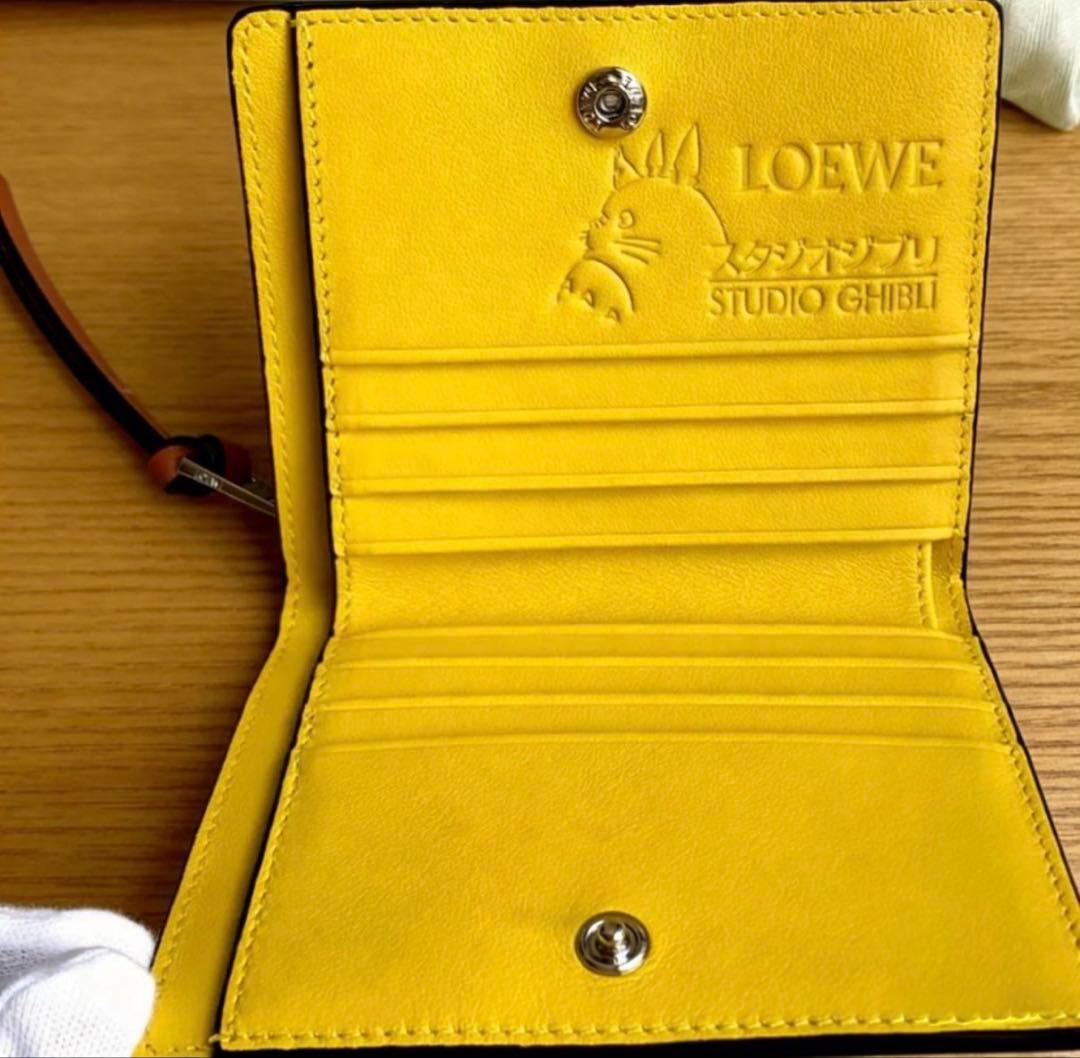 せ*な様 LOEWE ロエベ となりのトトロ 二つ折り財布
